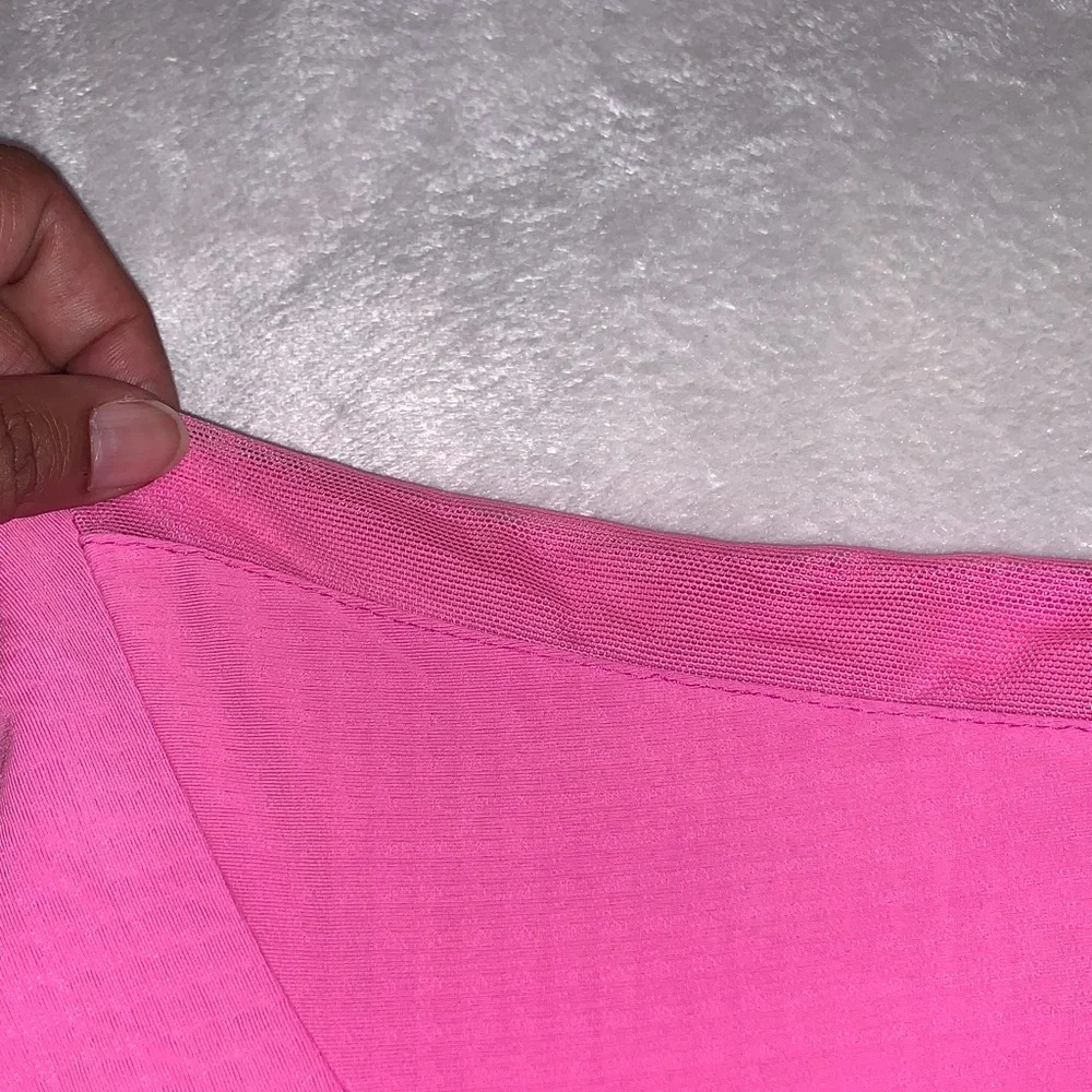 IBKUL Vibrant Pink Women’s Long Sleeve 1/4 zip Golf, Tennis, Pickleball UPF UV - Picture 3 of 6